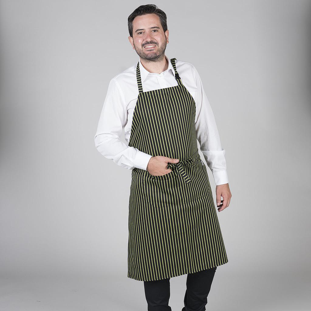 DELANTAL ESTAMPADO HEBILLA 95X75 CM
