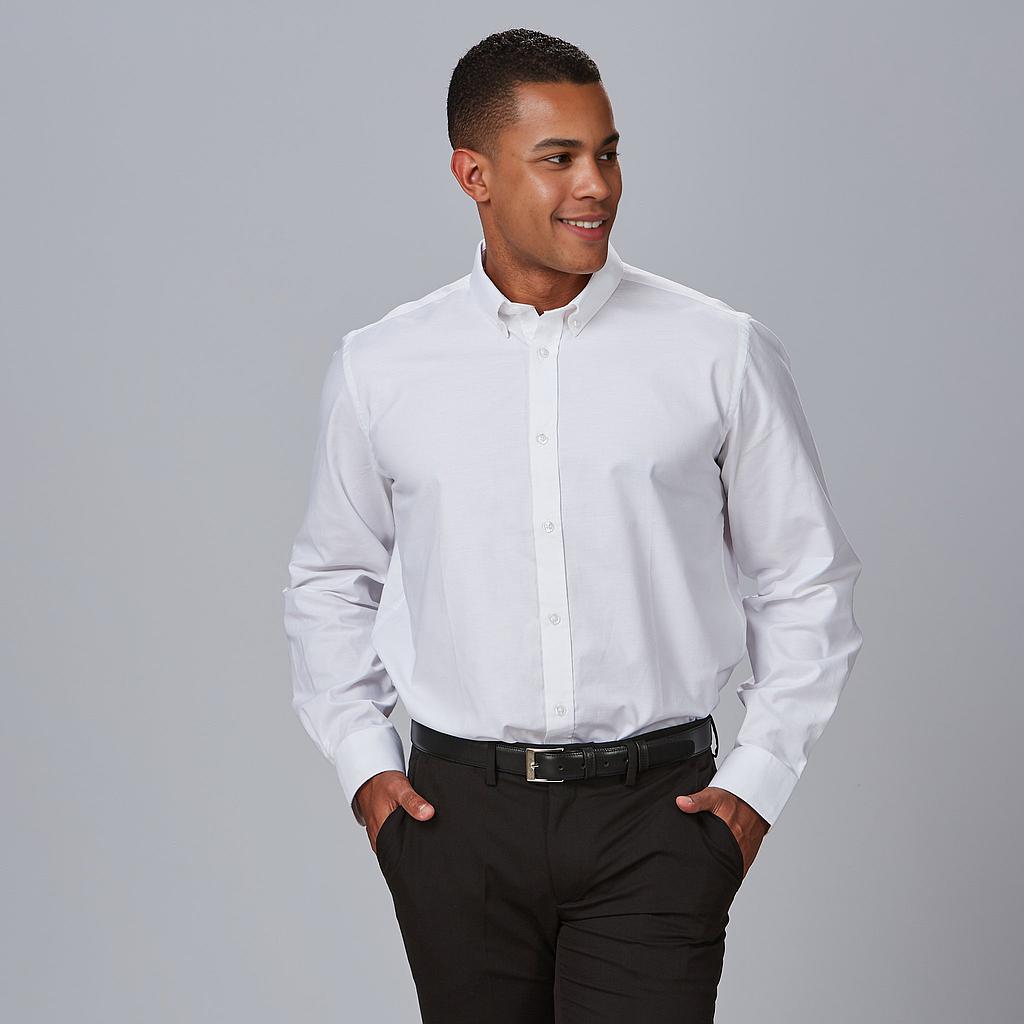 CAMISA HOMBRE M/L OXFORD "RED LINE"