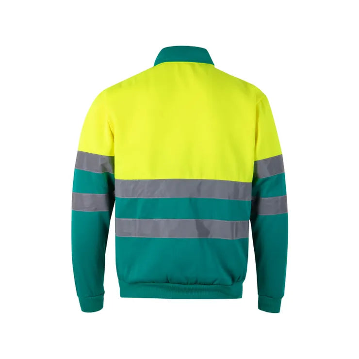 SUDADERA BICOLOR CREMALLERA AV 305701