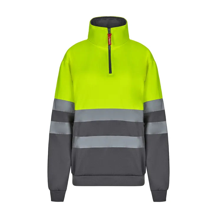 SUDADERA BICOLOR CREMALLERA AV 305701