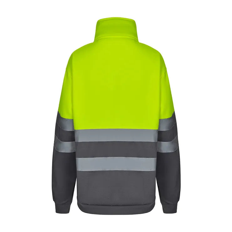 SUDADERA BICOLOR CREMALLERA AV 305701