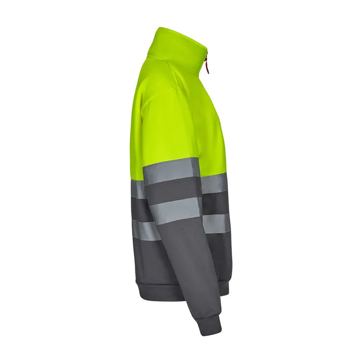 SUDADERA BICOLOR CREMALLERA AV 305701