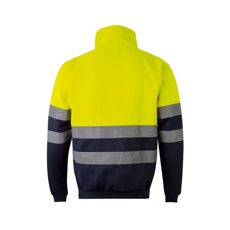 SUDADERA BICOLOR CREMALLERA AV 305701