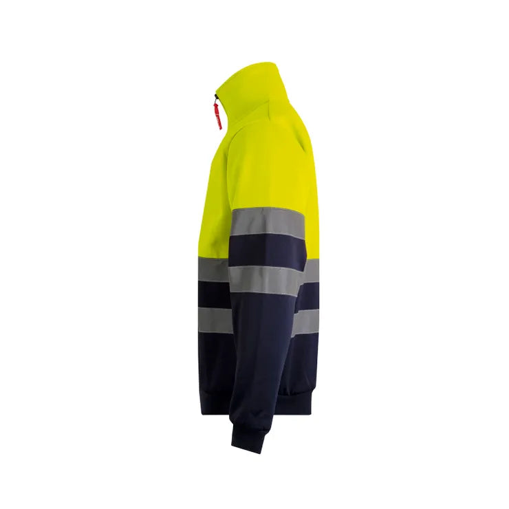 SUDADERA BICOLOR CREMALLERA AV 305701