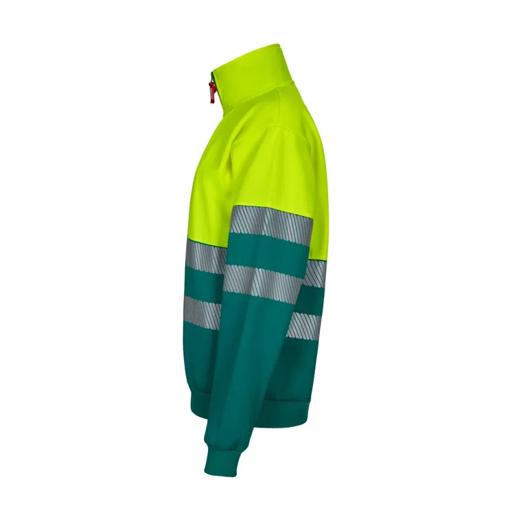 SUDADERA BICOLOR CREMALLERA RS 305703