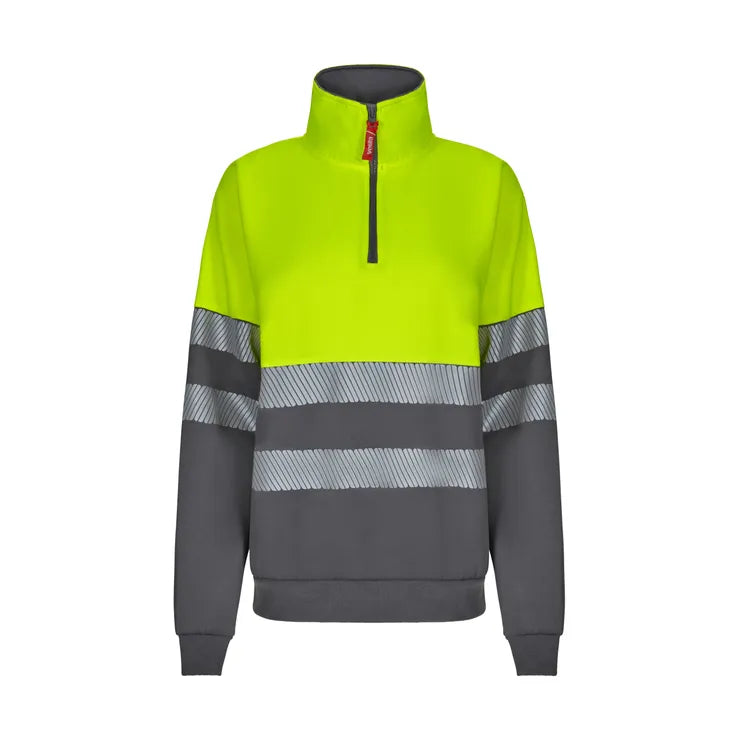 SUDADERA BICOLOR CREMALLERA RS 305703