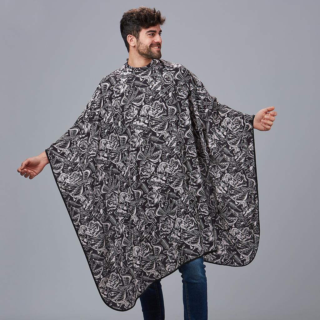 CAPA DE PELUQUERIA ESTAMPADA