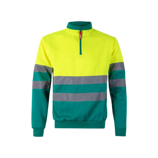 SUDADERA BICOLOR CREMALLERA AV 305701