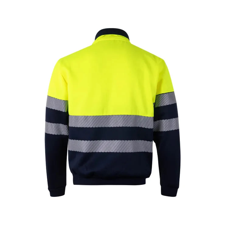 SUDADERA BICOLOR CREMALLERA RS  305703