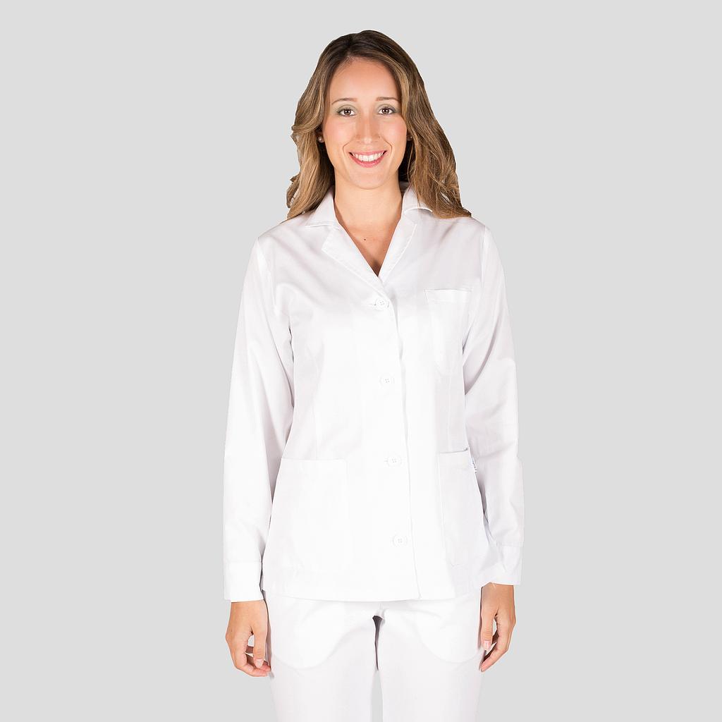 BATA MUJER CORTA BLANCA M/L